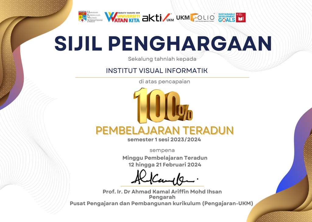 Tahniah! IVI Berjaya Mencapai 100% Pembelajaran Teradun (Blended ...